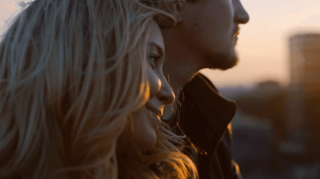 Couple reflecting on relationship progress