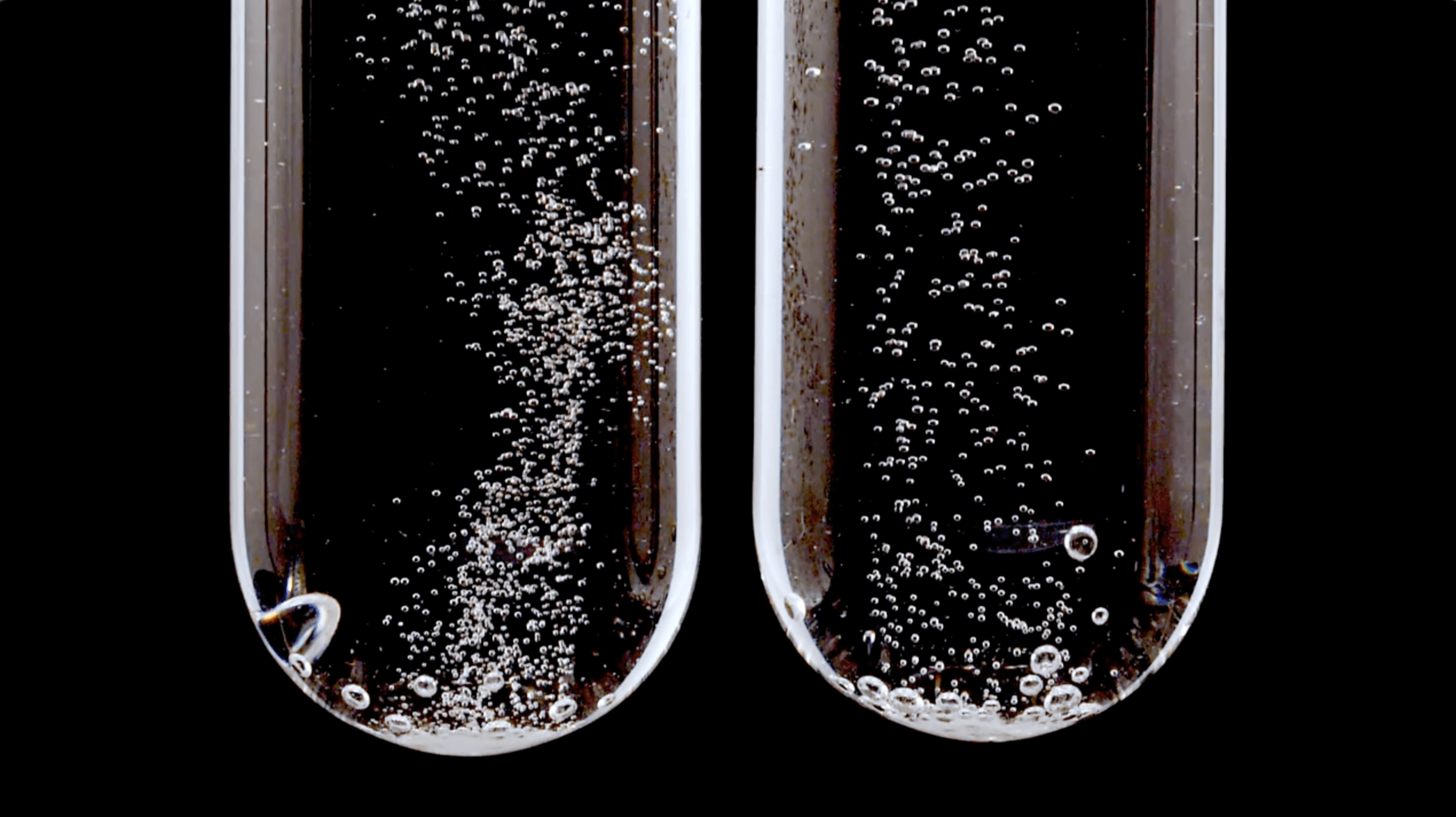 Test tubes representing data analysis